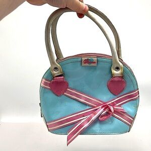 Vintage Y2K baby blue pink mini bag that’s so raven